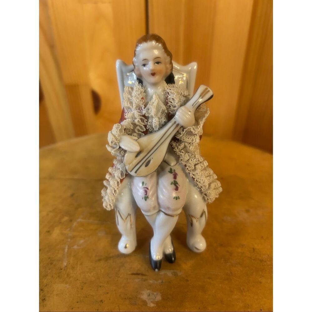 Tilso vintage Victorian porcelain figure Japan (5906)